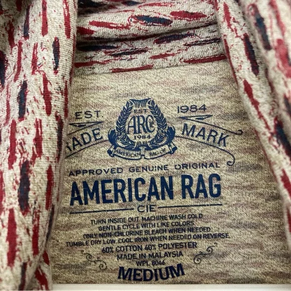 American Rag men’s Long sleeve shirt turtle neck Size M - Picture 4 of 15